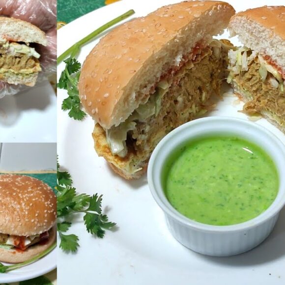 Shami Kebab Burger (a, c, g, i, k, l)
